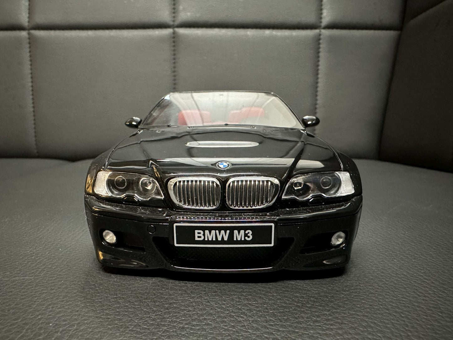 Bmw M3 E46 Cabrio Black Limitiert 3339/4000 1:18 OTTO OT380 Бмв M3 Е46 Кабрио черен Лимитирана