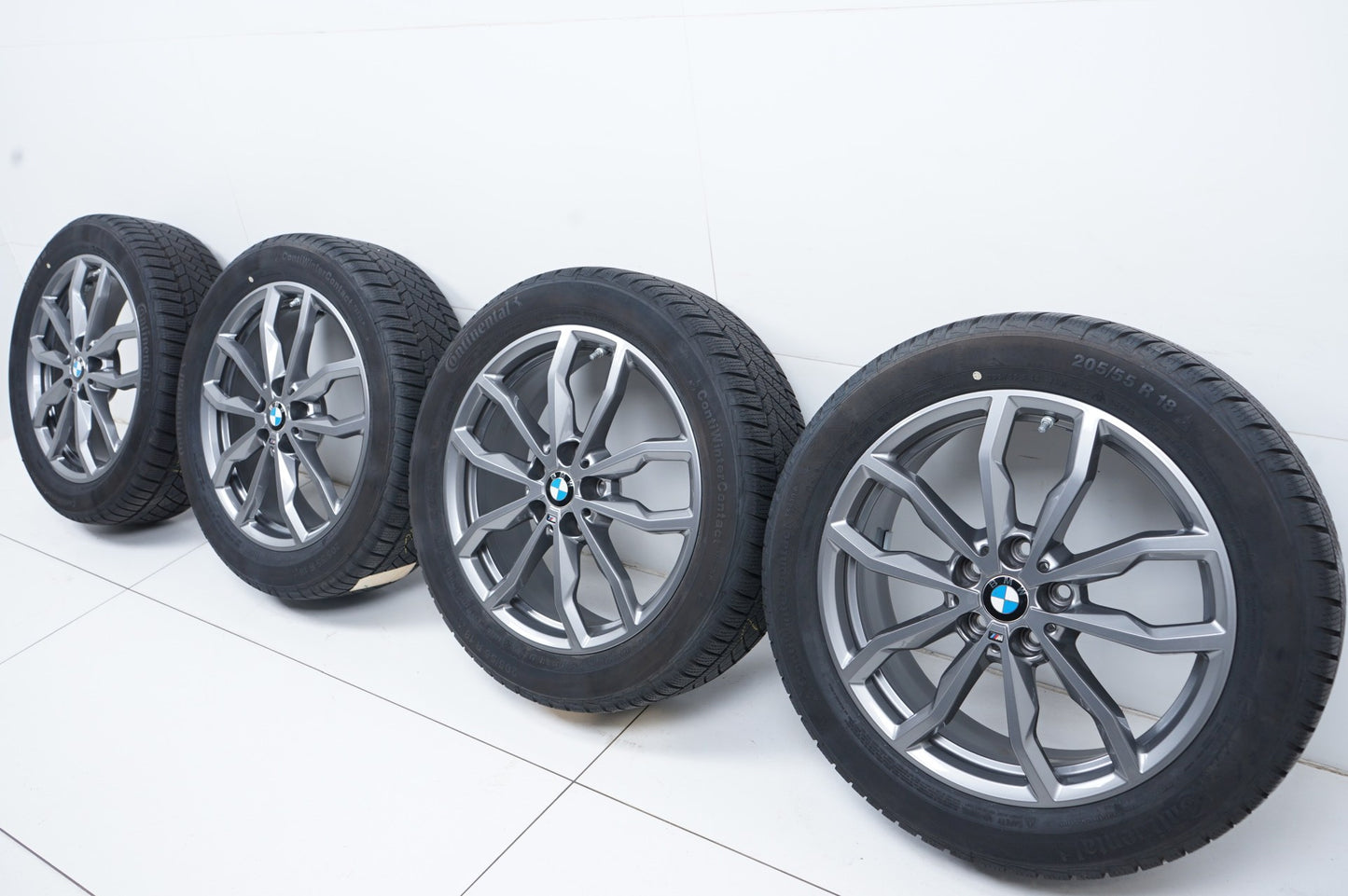 Оригинални BMW X1 X2 F48 F39 711M 18 Zoll Бмв 205 55 18 цола зимен комплект зимни гуми 5x112