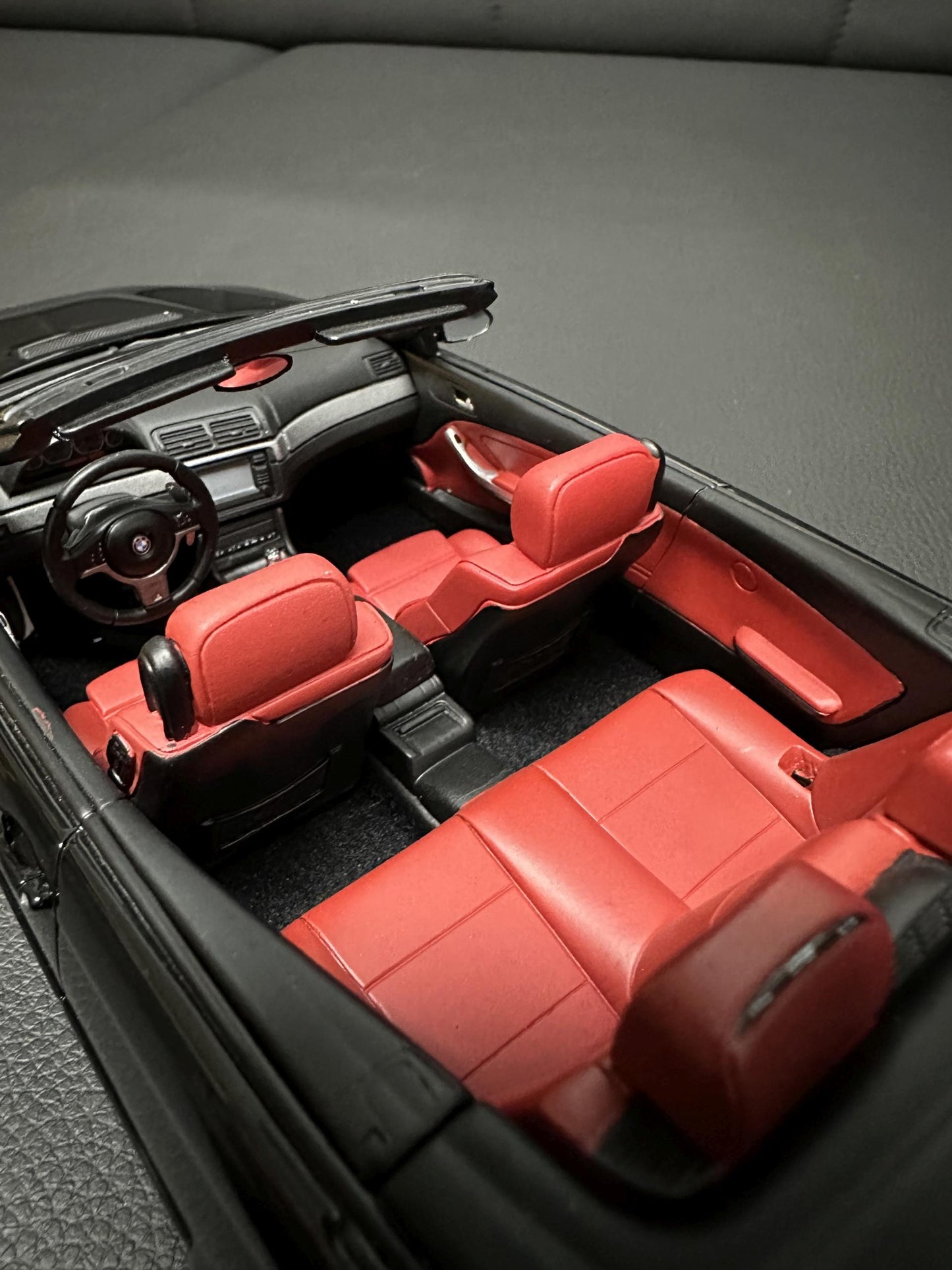 Bmw M3 E46 Cabrio Black Limitiert 3339/4000 1:18 OTTO OT380 Бмв M3 Е46 Кабрио черен Лимитирана