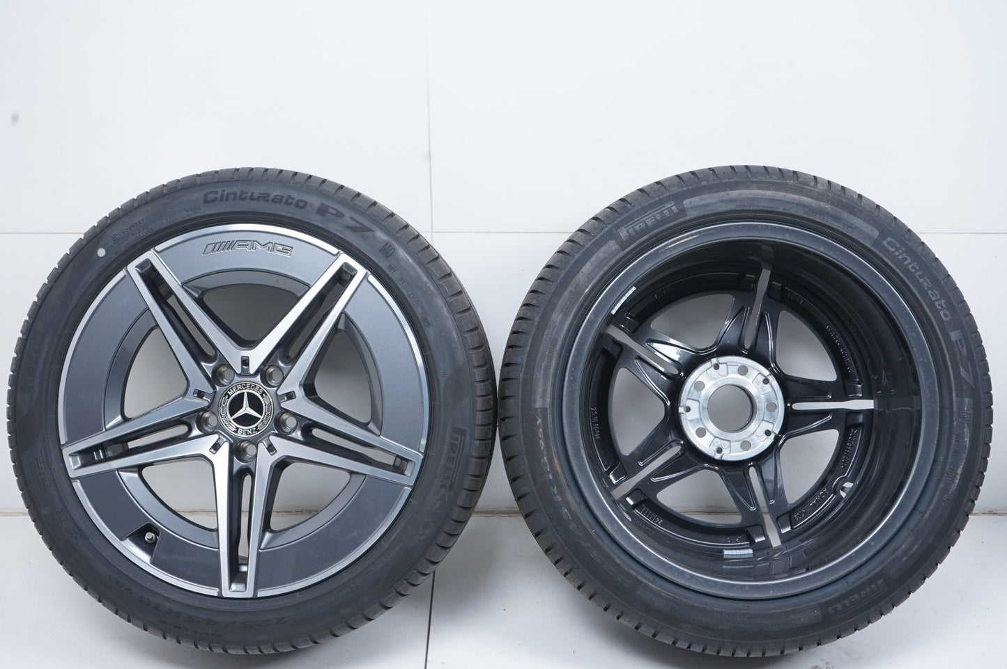 Нови Оригинал Mercedes C klasse 18 Zoll AMG Мерцедес Ц класа W206 18 цола AMG джанти летен комплект летни гуми