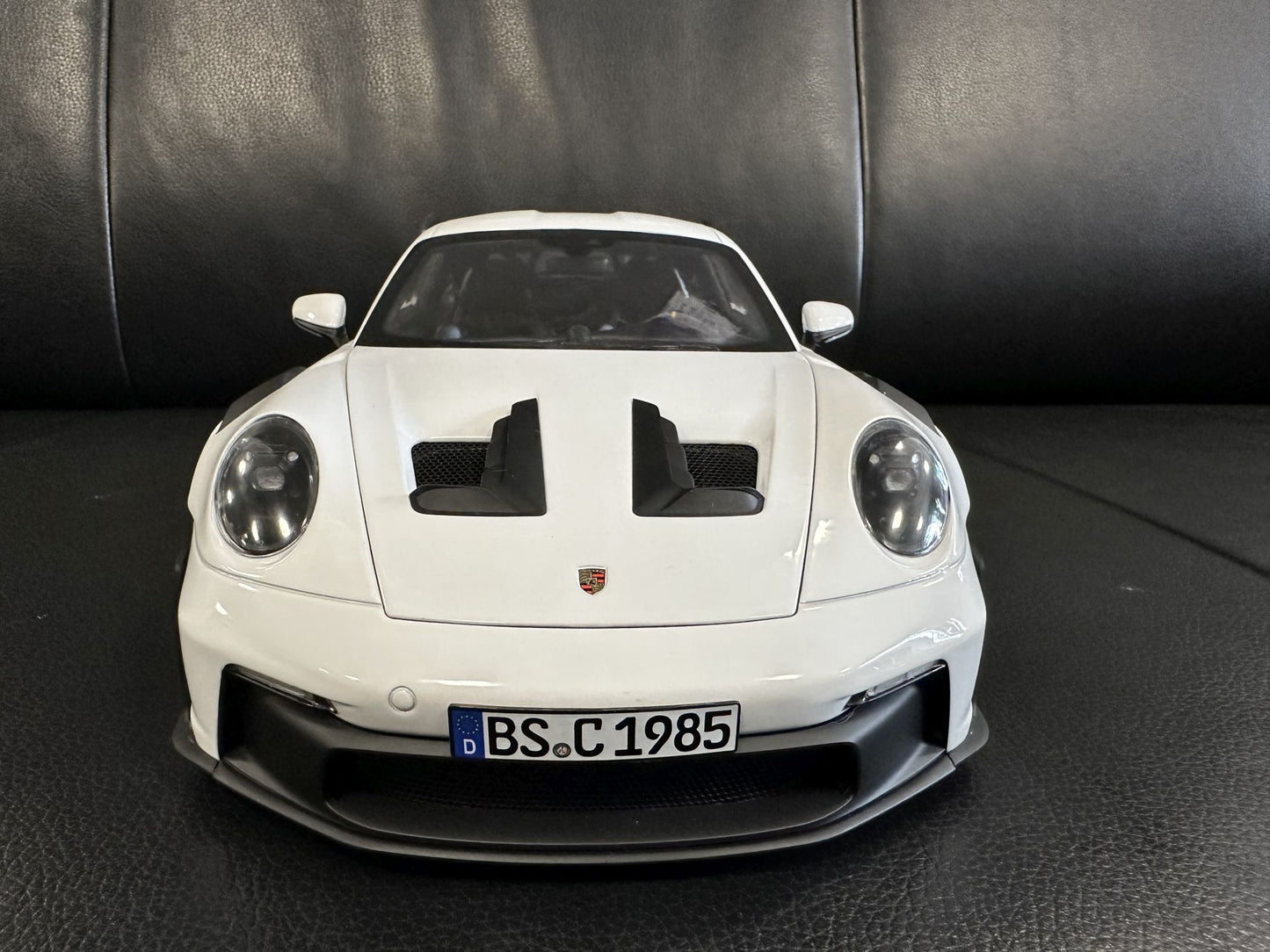 Porsche 911 GT3 RS 2022 white/red 1:12 NOREV 127530 Порше ГТ3 РС бял/червен