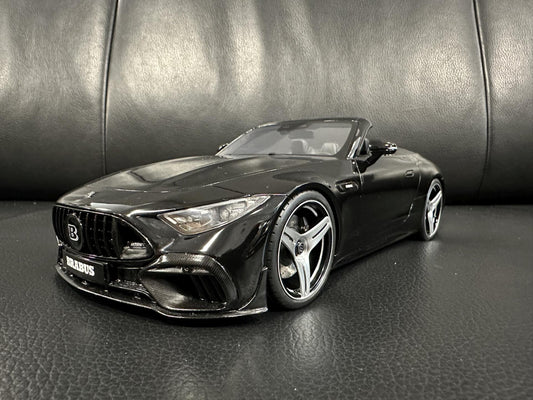 Mercedes Benz 600SL Brabus 750 BODO Buschmann Edition 2023 black Limitiert 570/999 1:18 GT Spirit GT503 Мерцедес Бенц Брабус 600СЛ черен Лимитирана