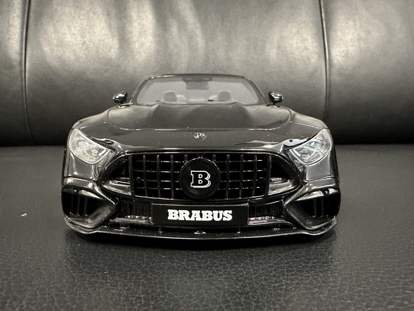 Mercedes Benz 600SL Brabus 750 BODO Buschmann Edition 2023 black Limitiert 570/999 1:18 GT Spirit GT503 Мерцедес Бенц Брабус 600СЛ черен Лимитирана