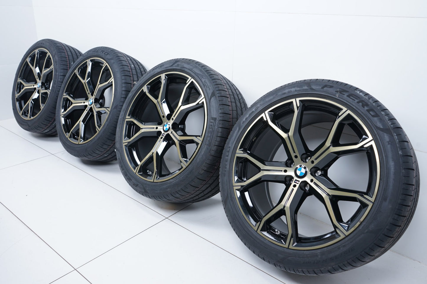 Нови Оригинал BMW X5 X6 G05 G06 21 Zoll Бмв джанти M741 летен комплект летни гуми