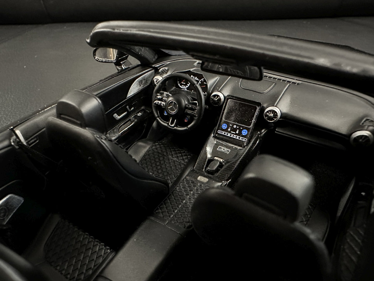 Mercedes Benz 600SL Brabus 750 BODO Buschmann Edition 2023 black Limitiert 570/999 1:18 GT Spirit GT503 Мерцедес Бенц Брабус 600СЛ черен Лимитирана