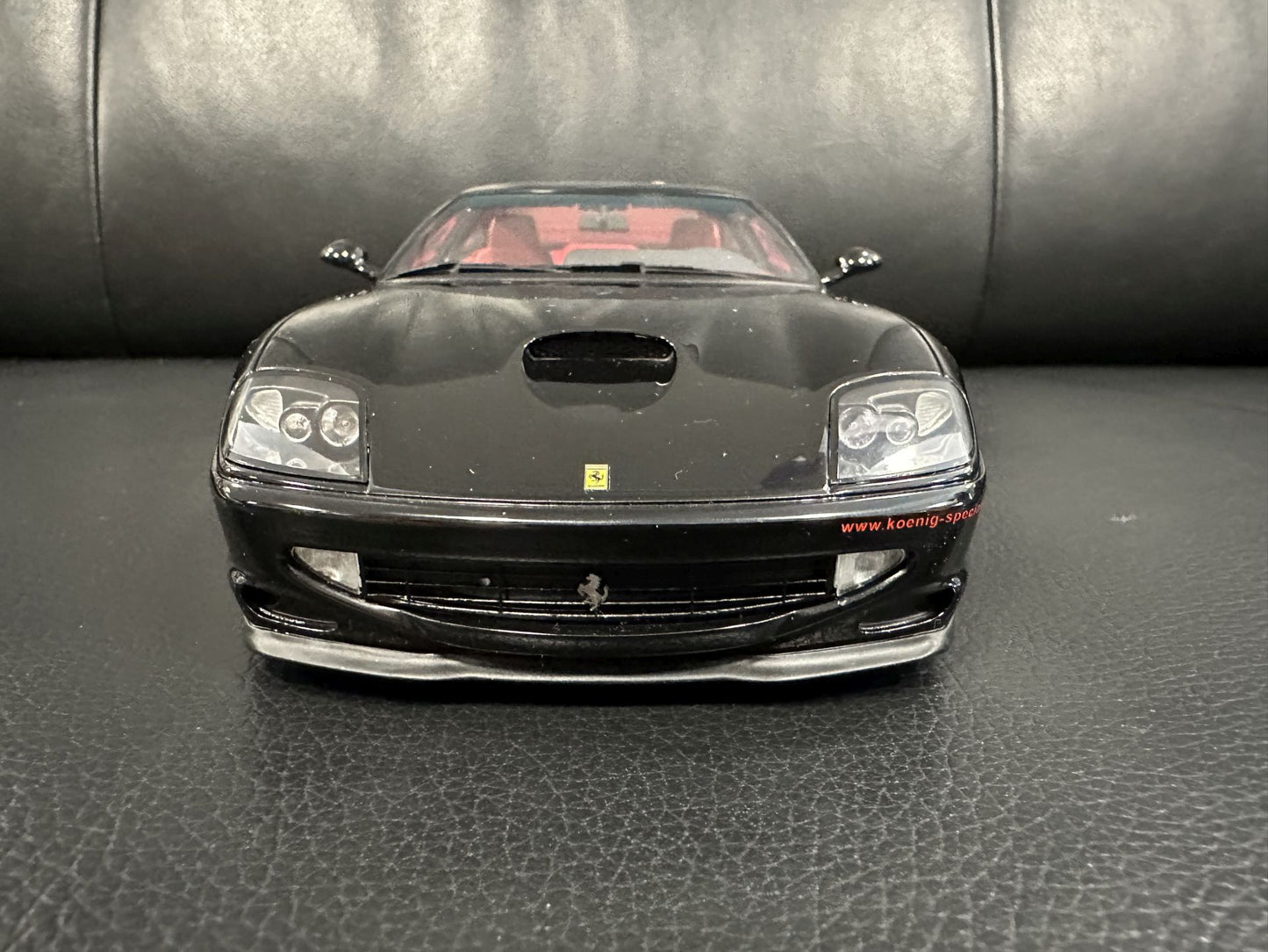 Ferrari 550 Koenig Special Nero black Limitiert 614/999 1:18 GT Spirit GT336 Ферари 550 черен Лимитирана