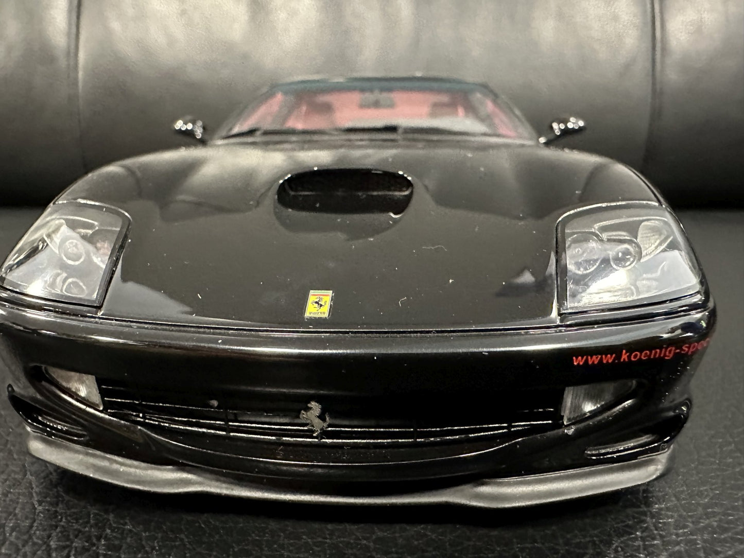 Ferrari 550 Koenig Special Nero black Limitiert 614/999 1:18 GT Spirit GT336 Ферари 550 черен Лимитирана