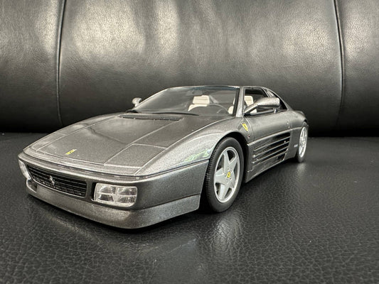 Ferrari 348 Spider Cabrio Grigio grey Limitiert 321/999 1:18 GT Spirit GT332 Ферари 348 Спайдер Кабрио сив Лимитирана