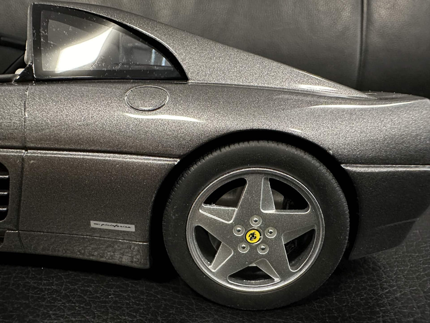 Ferrari 348 Spider Cabrio Grigio grey Limitiert 321/999 1:18 GT Spirit GT332 Ферари 348 Спайдер Кабрио сив Лимитирана
