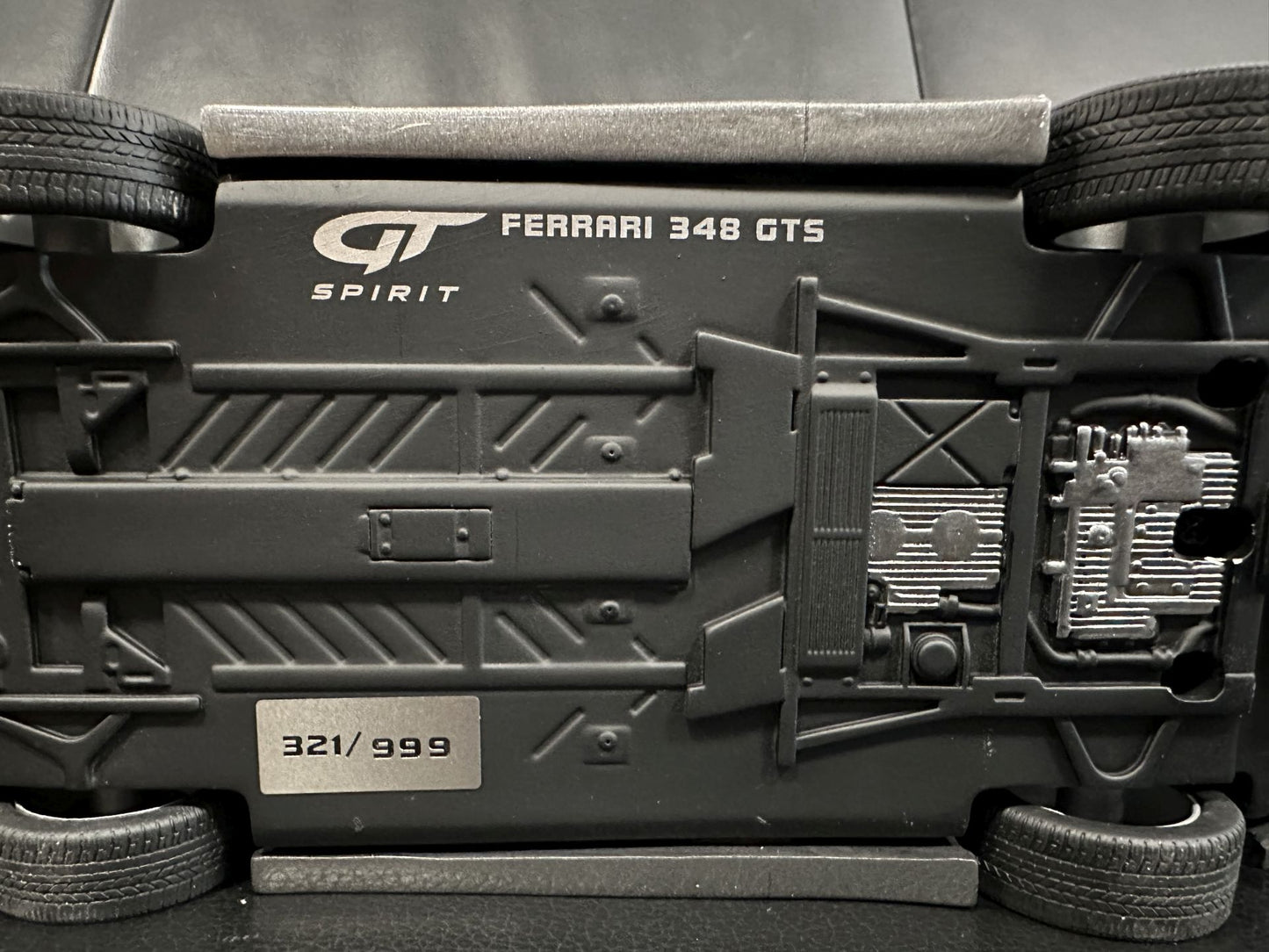 Ferrari 348 Spider Cabrio Grigio grey Limitiert 321/999 1:18 GT Spirit GT332 Ферари 348 Спайдер Кабрио сив Лимитирана