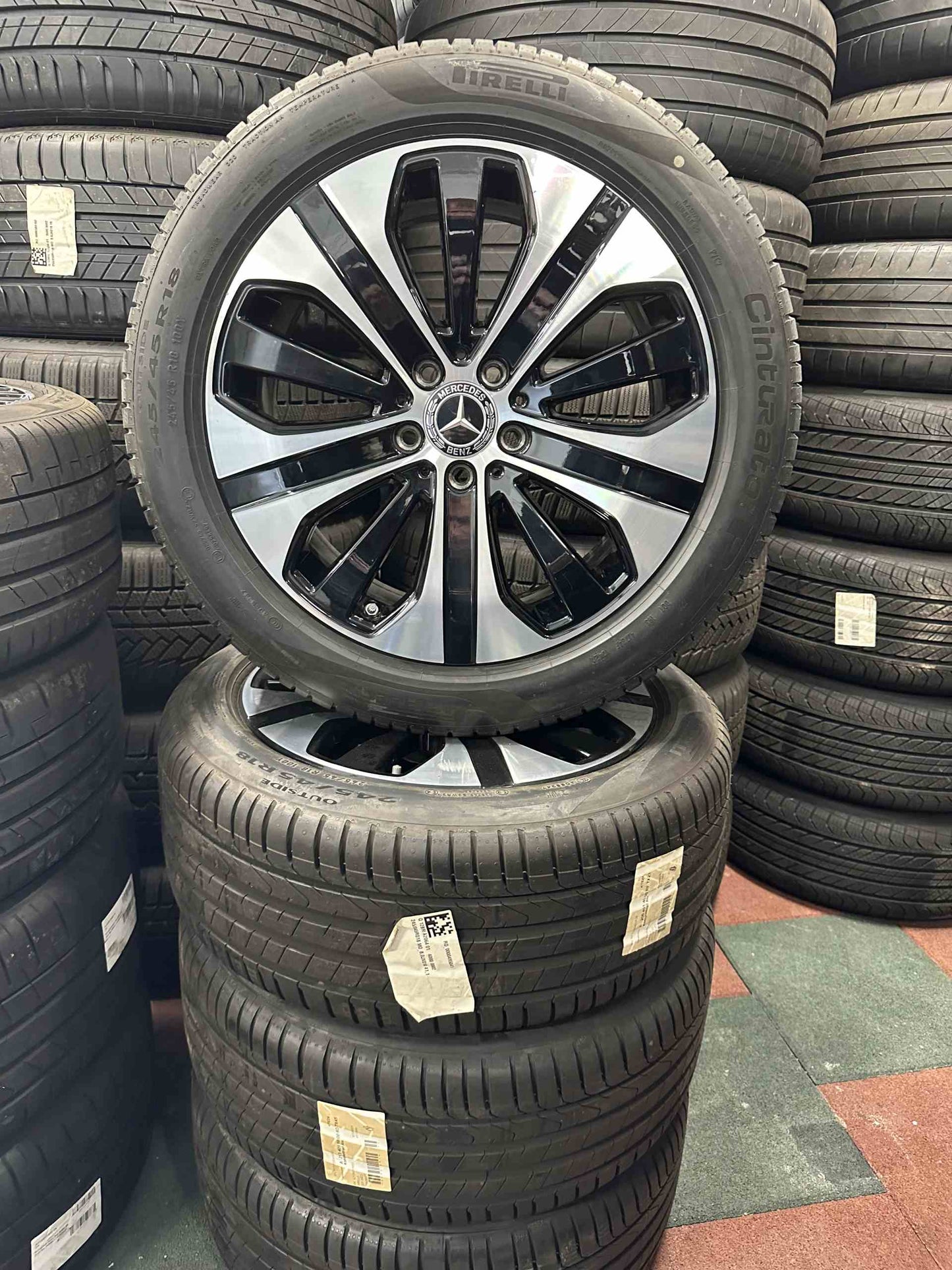 Mercedes E Klasse 18 Zoll W213 Мерцедес Е класа W213 18 цола джанти летен комплект летни гуми