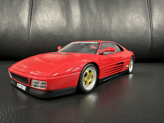 Ferrari 348 Koenig Special Twin Turbo 1994 red Limitiert 398/999 1:18 GT Spirit GT472 Ферари 348 червен Лимитирана