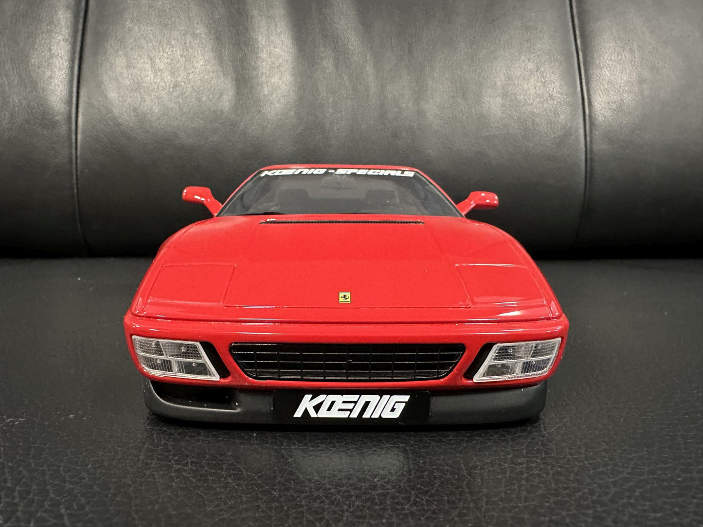 Ferrari 348 Koenig Special Twin Turbo 1994 red Limitiert 398/999 1:18 GT Spirit GT472 Ферари 348 червен Лимитирана