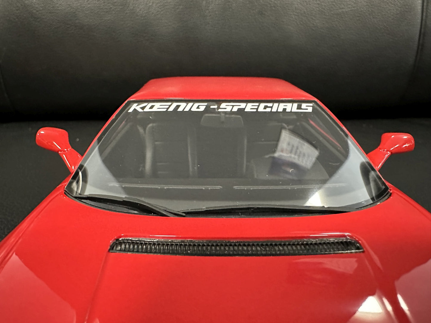 Ferrari 348 Koenig Special Twin Turbo 1994 red Limitiert 398/999 1:18 GT Spirit GT472 Ферари 348 червен Лимитирана