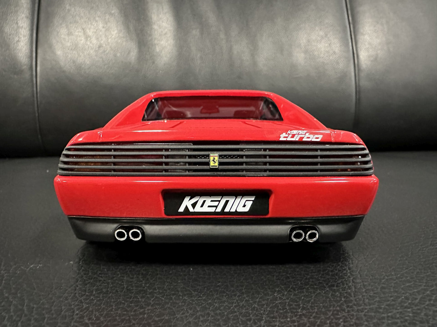 Ferrari 348 Koenig Special Twin Turbo 1994 red Limitiert 398/999 1:18 GT Spirit GT472 Ферари 348 червен Лимитирана