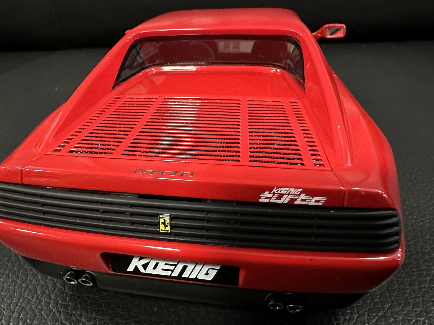 Ferrari 348 Koenig Special Twin Turbo 1994 red Limitiert 398/999 1:18 GT Spirit GT472 Ферари 348 червен Лимитирана