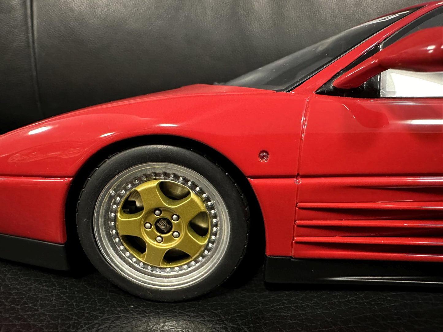Ferrari 348 Koenig Special Twin Turbo 1994 red Limitiert 398/999 1:18 GT Spirit GT472 Ферари 348 червен Лимитирана