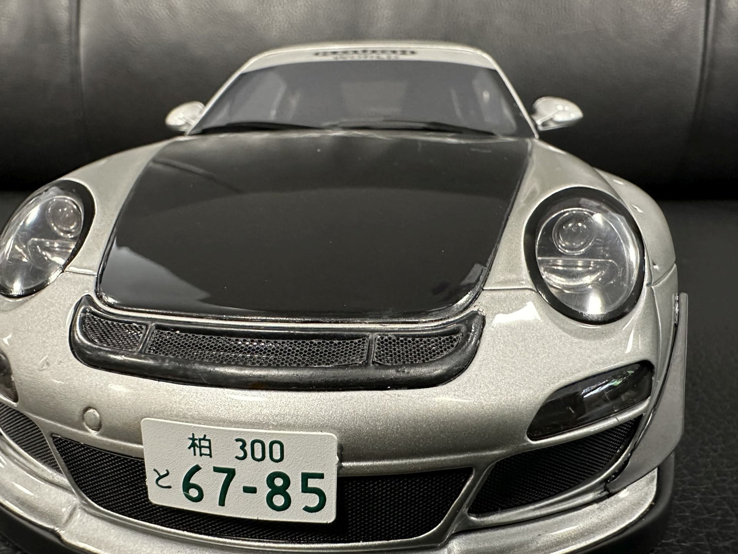 Porsche 911 997 RWB Abu Dhabi grey Limitiert 823/1200 1:18 GT Spirit GT483 Порше 997 сив Лимитирана
