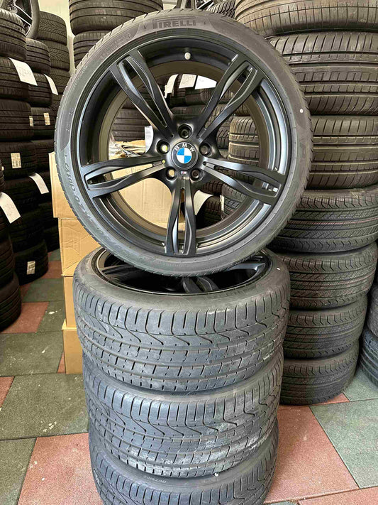 Оригинал BMW M6 F12 F13 E63 20 Zoll Бмв 6-та серия E63 M6 F12 F13 20 цола Алуминиеви джанти М343 летен комплект летни гуми