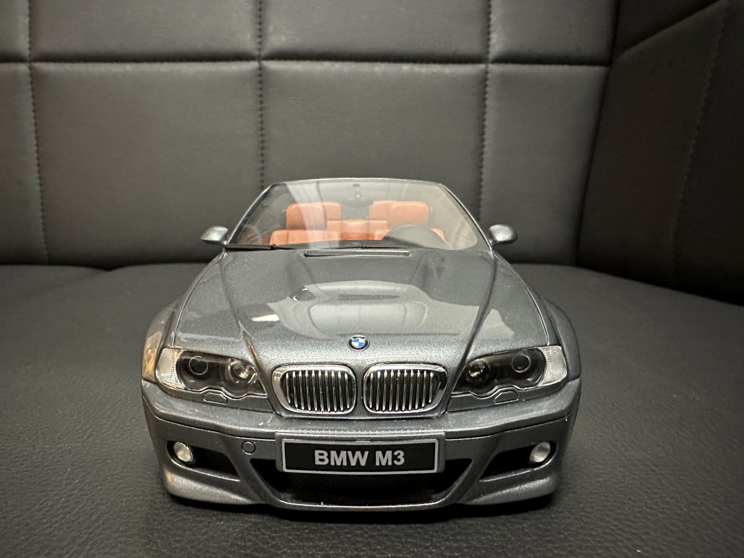 Bmw M3 E46 Cabrio grey Limitiert 457/2000 1:18 OTTO OT1006 Бмв M3 Е46 Кабрио сив Лимитирана