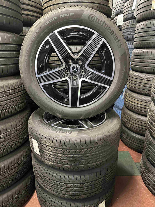 Оригинал Като Нови Mercedes GLC W254 C254 Klasse AMG 19 Zoll Мерцедес Глц класа W254 X254 C254 19 цола AMG джанти летен комплект всесезонни летни гуми