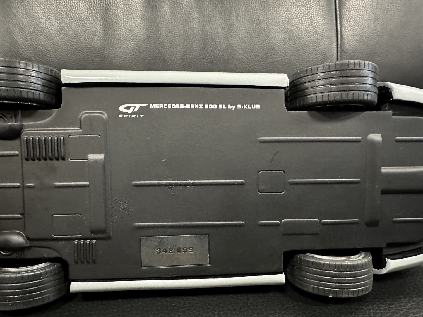 Mercedes Benz 300SL S-Klub Gullwing grey Limitiert 999pcs 1:18 GT Spirit GT418 Мерцедес Бенц 300СЛ сив Лимитирана