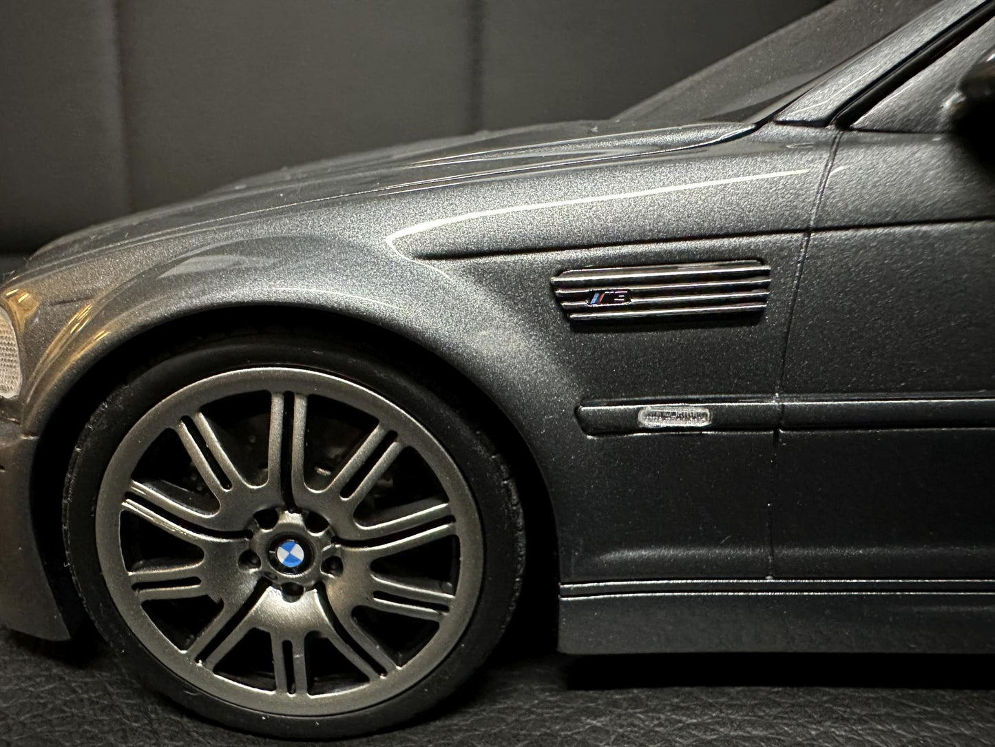 Bmw M3 E46 Cabrio grey Limitiert 457/2000 1:18 OTTO OT1006 Бмв M3 Е46 Кабрио сив Лимитирана
