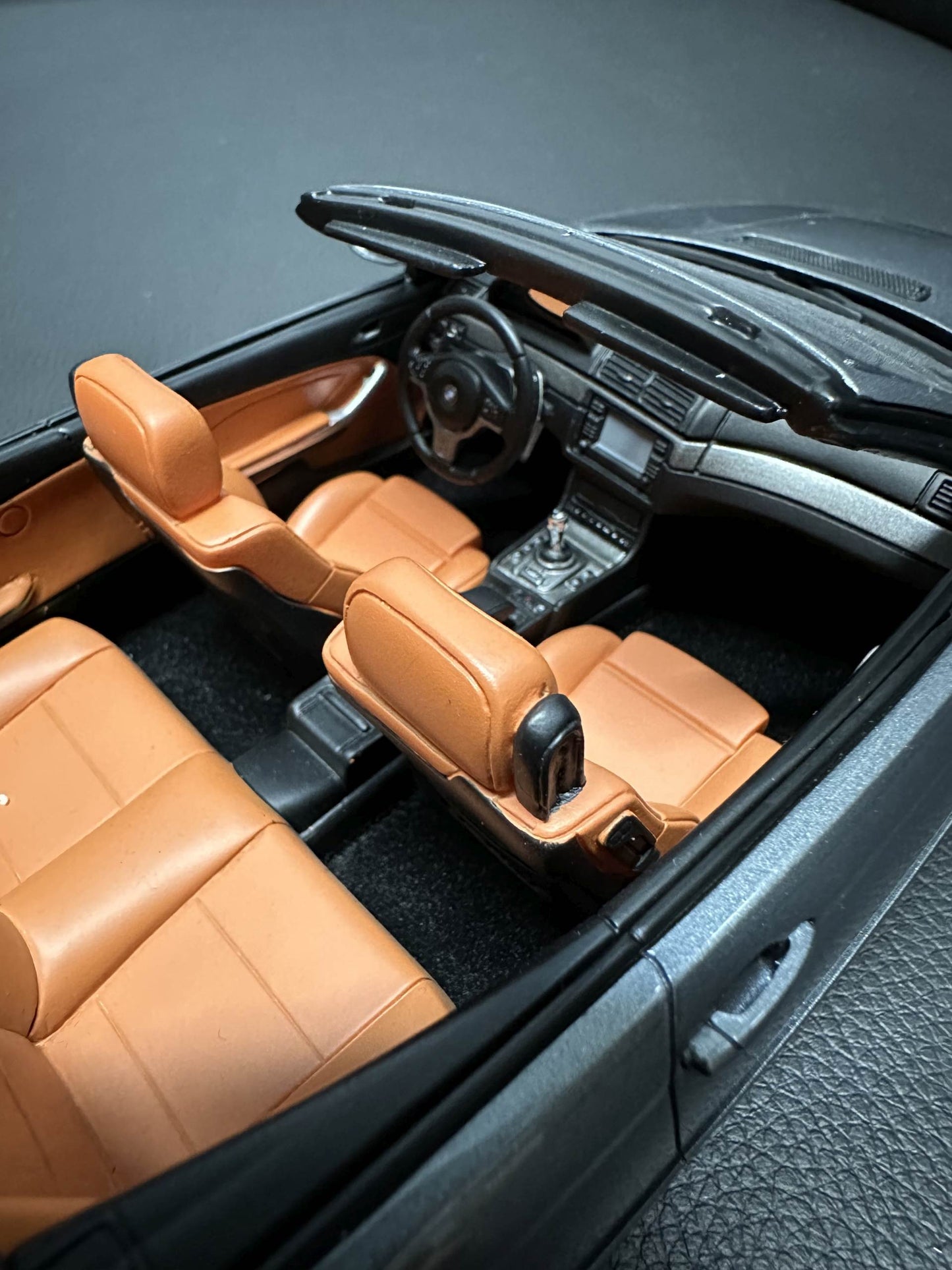 Bmw M3 E46 Cabrio grey Limitiert 457/2000 1:18 OTTO OT1006 Бмв M3 Е46 Кабрио сив Лимитирана