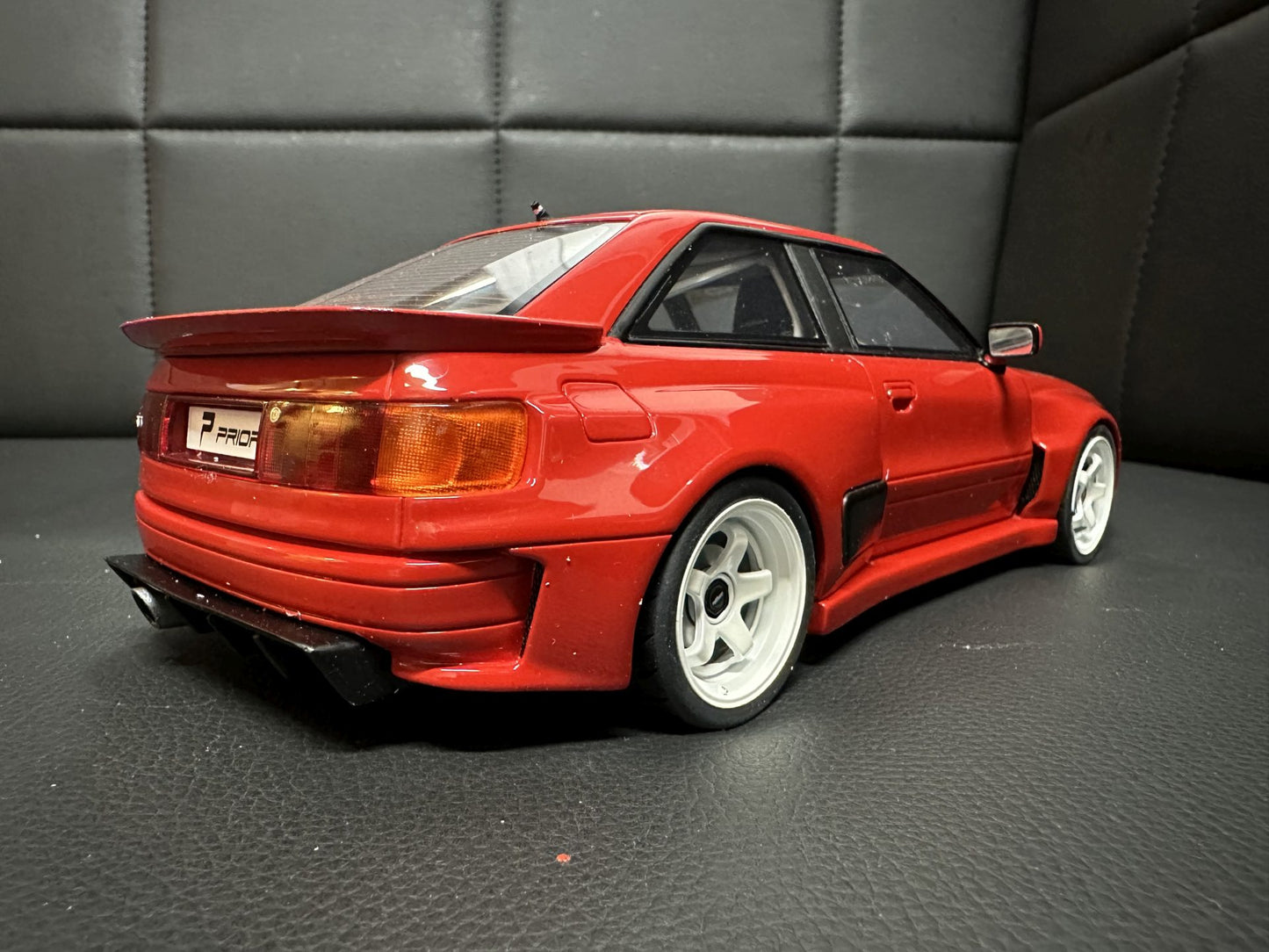 Audi 80 Coupe Prior Design red Limitiert 402/2500 1:18 OTTO OT1068 Ауди 80 Купе Лимитирана