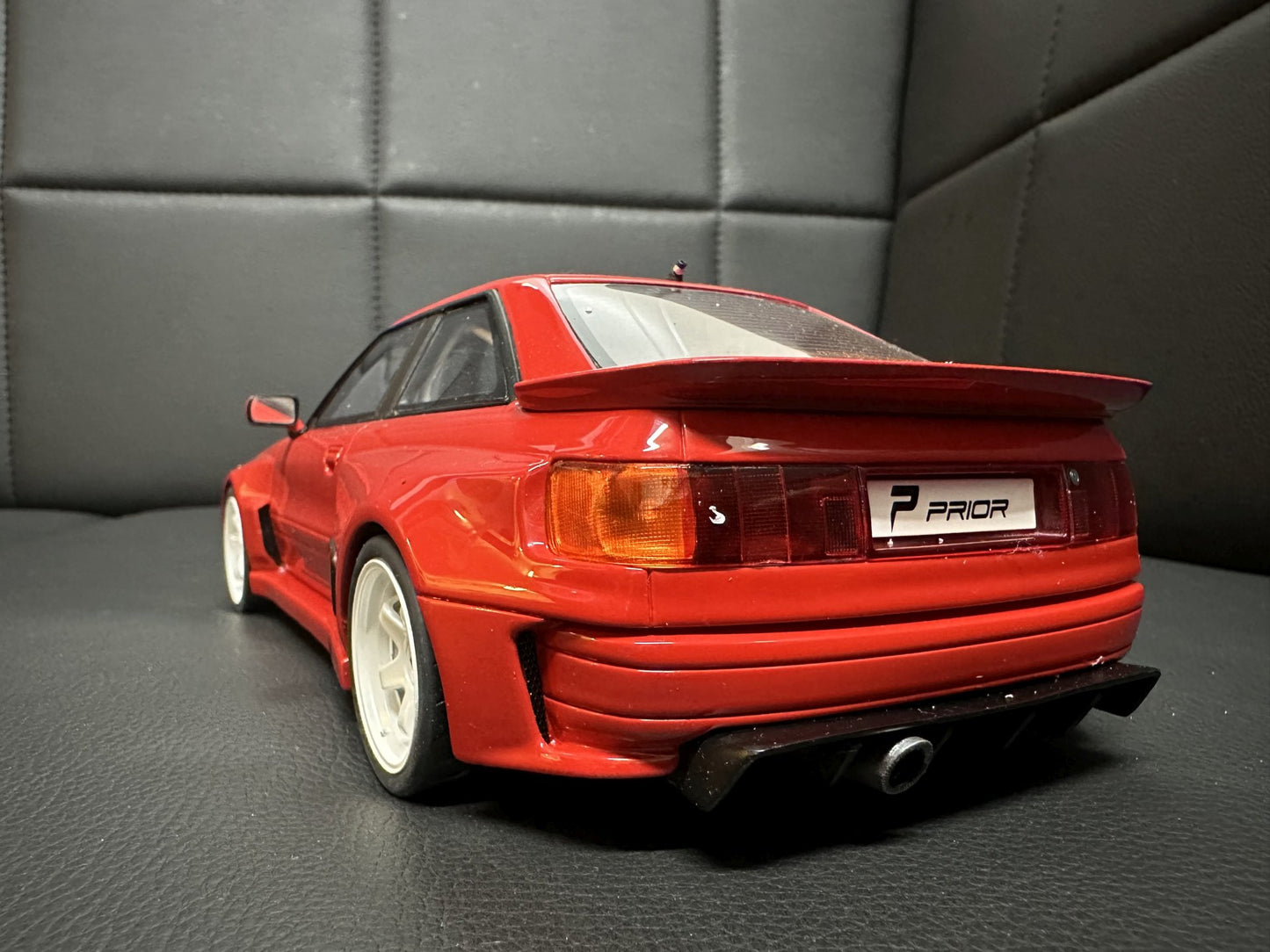 Audi 80 Coupe Prior Design red Limitiert 402/2500 1:18 OTTO OT1068 Ауди 80 Купе Лимитирана