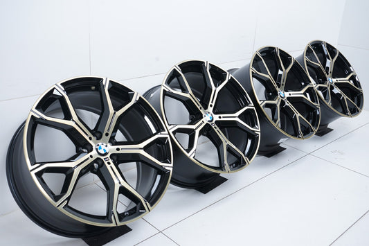 Нови Оригинални Bmw X5 X6 G05 G06 21 Zoll M741 Бмв X5 X6 алуминиеви джанти 21 цола 5x112