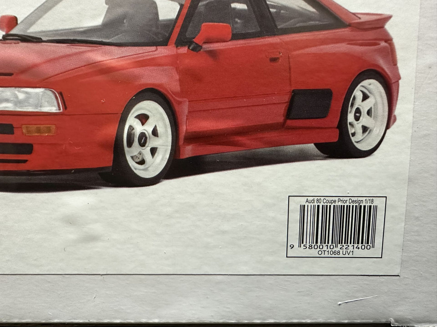 Audi 80 Coupe Prior Design red Limitiert 402/2500 1:18 OTTO OT1068 Ауди 80 Купе Лимитирана