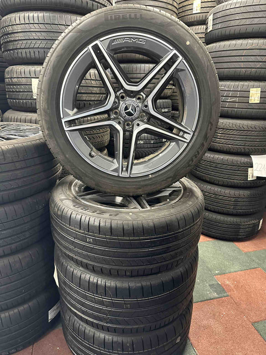 Оригинал Нови Mercedes S Klasse W223 V223 AMG 19 Zoll Мерцедес С Класа AMG 19 цола джанти летен комплект летни гуми