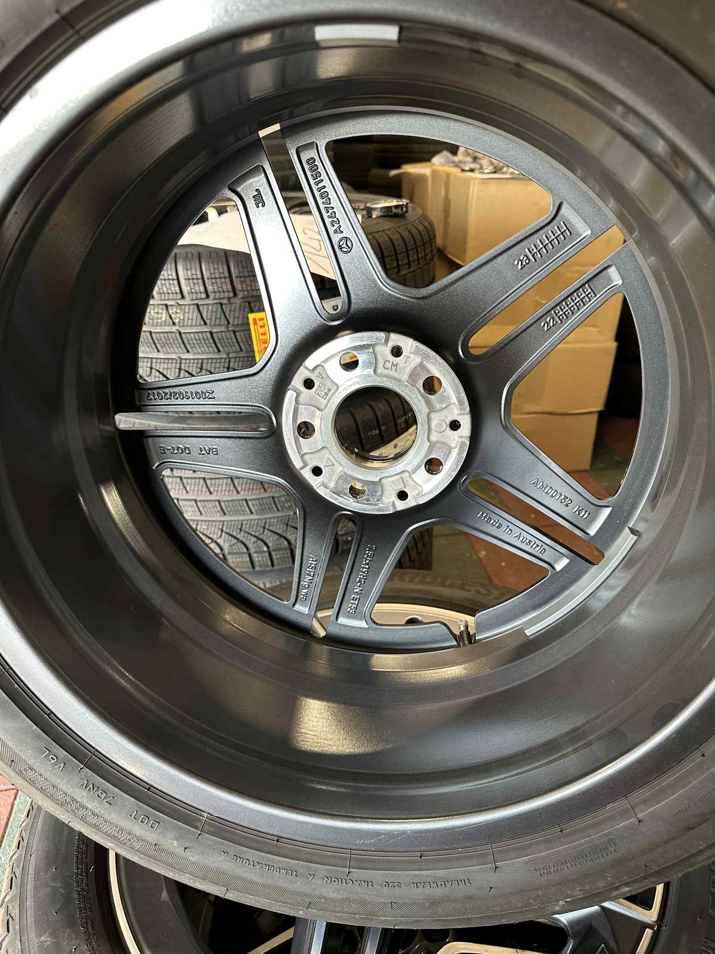 Като нови Mercedes GLA GLB H247 X247 AMG 19 Zoll Мерцедес ГЛА ГЛБ 19 цола AMG алуминиеви джанти летен комплект летни гуми