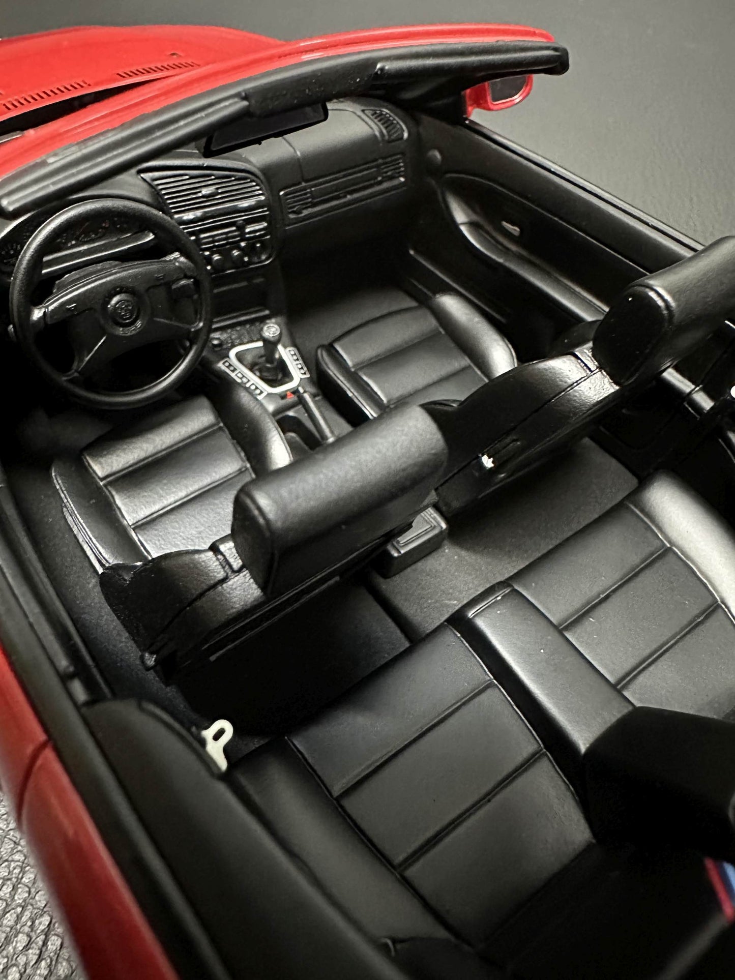 Bmw M3 E36 Cabrio red Limitiert 173/2500 1:18 OTTO OT1048 Бмв M3 Е36 червен Кабрио Лимитирана