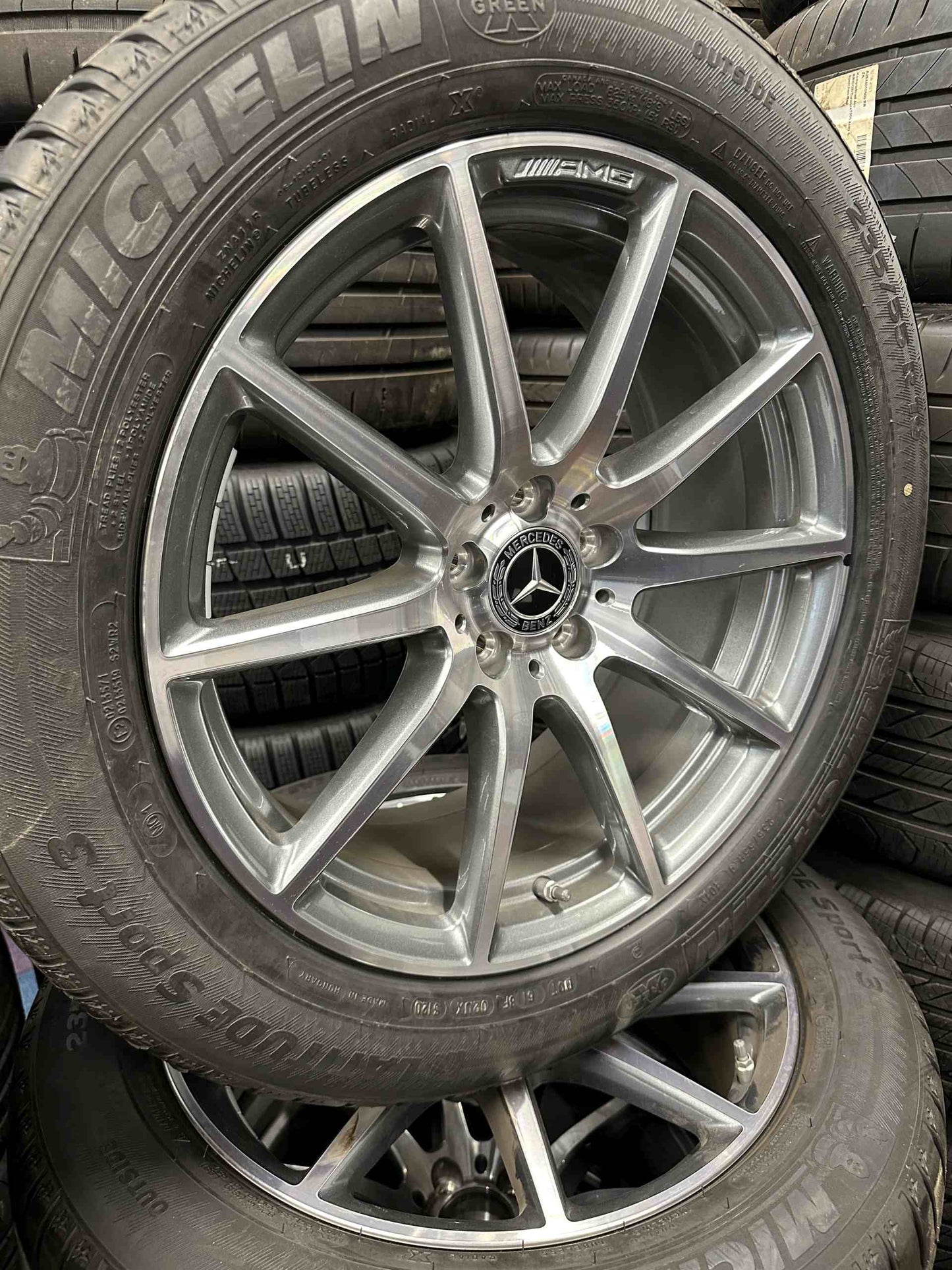 Оригинал Mercedes GLC 63 AMG 19 Zoll Мерцедес Глц 63 класа W253 X253 C253 19 цола AMG джанти летен комплект летни гуми