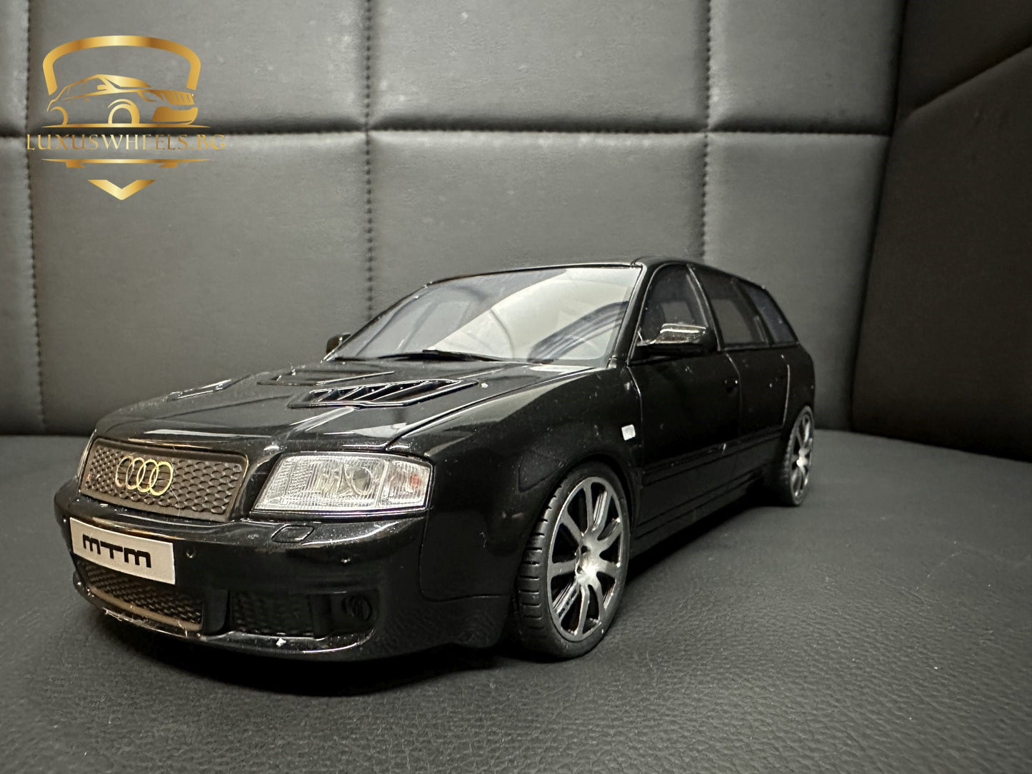 Audi RS6 C5 MTM Clubsport Kombi black Limitiert 1052/3000 1:18 OTTO OT992 Ауди РС6 МТМ черен Комби Лимитирана