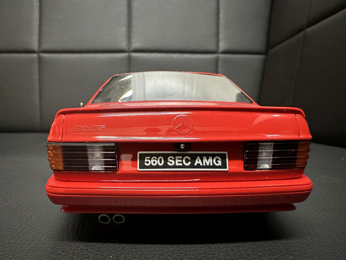 Mercedes Benz 560SEC AMG W126 Red Limitiert 1968/2000 1:18 OTTO OT995 Мерцедес Бенц Лимитирана червен