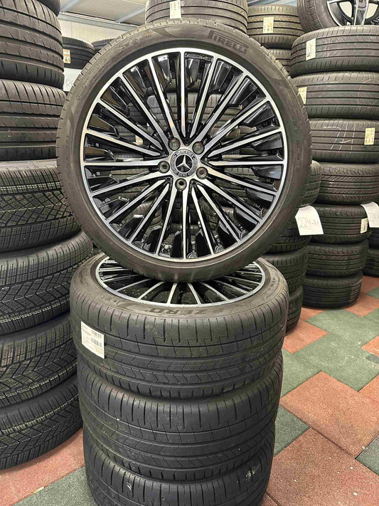 Оригинал Mercedes E Klasse 20 Zoll AMG W214 Е класа W214 20 цола AMG джанти летен комплект летни гуми