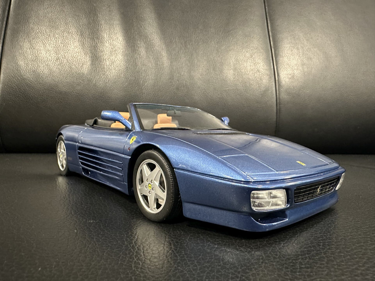 Ferrari 348 Spider Cabrio blue Limitiert 365/999 1:18 GT Spirit GT333 Ферари 348 Спайдер Кабрио син Лимитирана