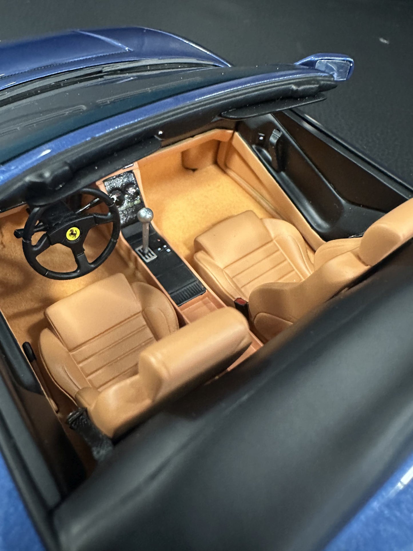 Ferrari 348 Spider Cabrio blue Limitiert 365/999 1:18 GT Spirit GT333 Ферари 348 Спайдер Кабрио син Лимитирана