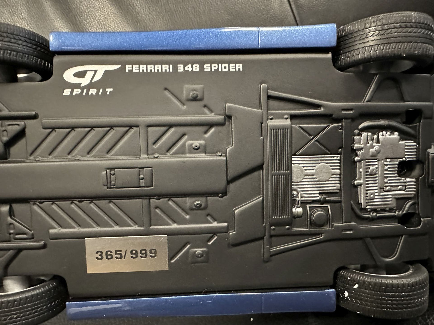 Ferrari 348 Spider Cabrio blue Limitiert 365/999 1:18 GT Spirit GT333 Ферари 348 Спайдер Кабрио син Лимитирана