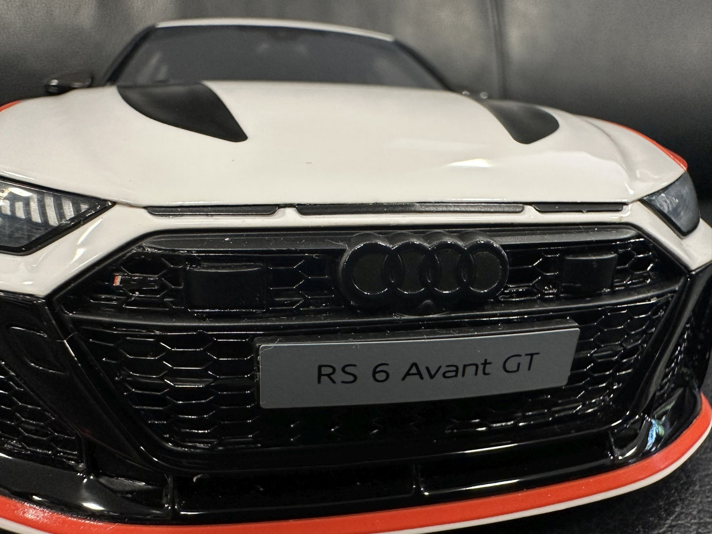 Audi RS6 GT Arkona 2024 Kombi white Limitiert 922/999 1:18 GT Spirit GT512 Ауди РС6 бял Комби Лимитирана