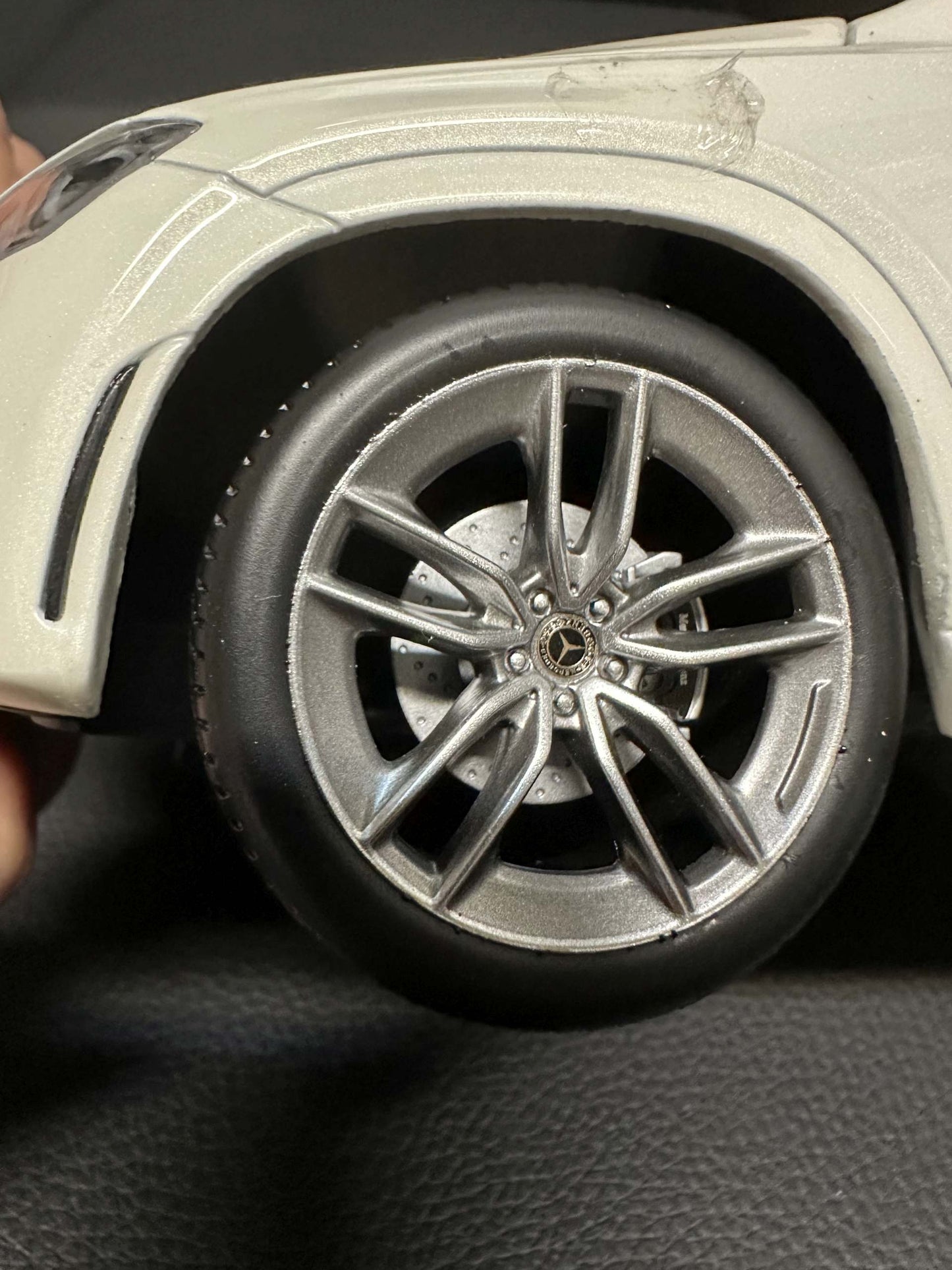 Mercedes Benz GLE Coupe V167 white 1:18 i Scale Мерцедес Бенц ГЛЕ Купе бял