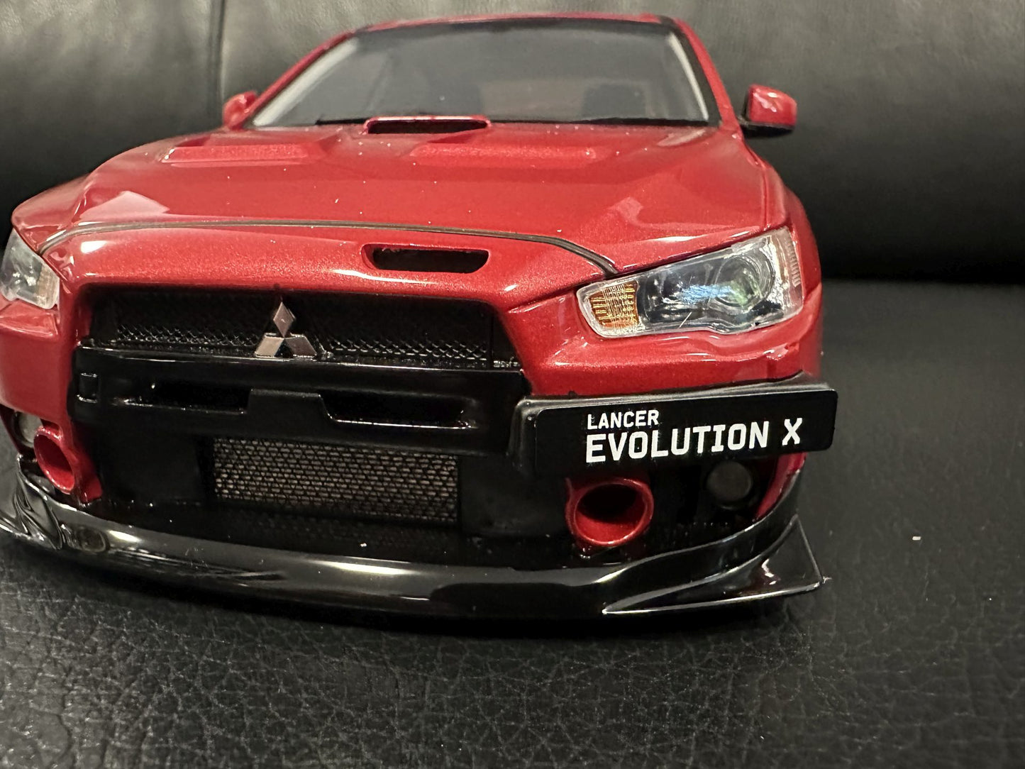 Mitsubishi Lancer EVO X FQ 400 2012 red Limitiert 355/2000 1:18 OTTO OT1084 Митсубиши Лансер Лимитирана