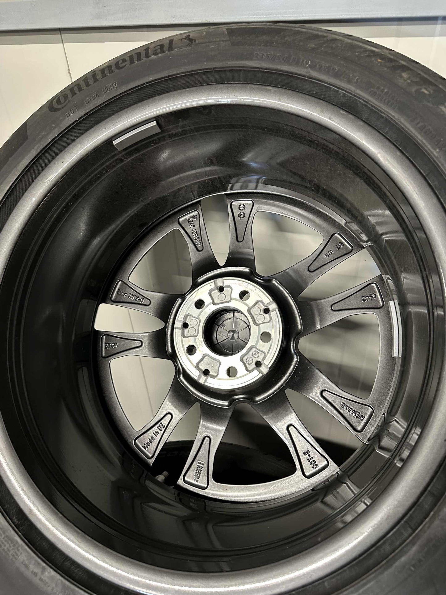 Нови Оригинал Mercedes GLA35 GLB35 AMG H247 X247 19 Zoll Мерцедес ГЛА35 ГЛБ35 AMG 19 цола алуминиеви джанти летен комплект всесезонни летни гуми