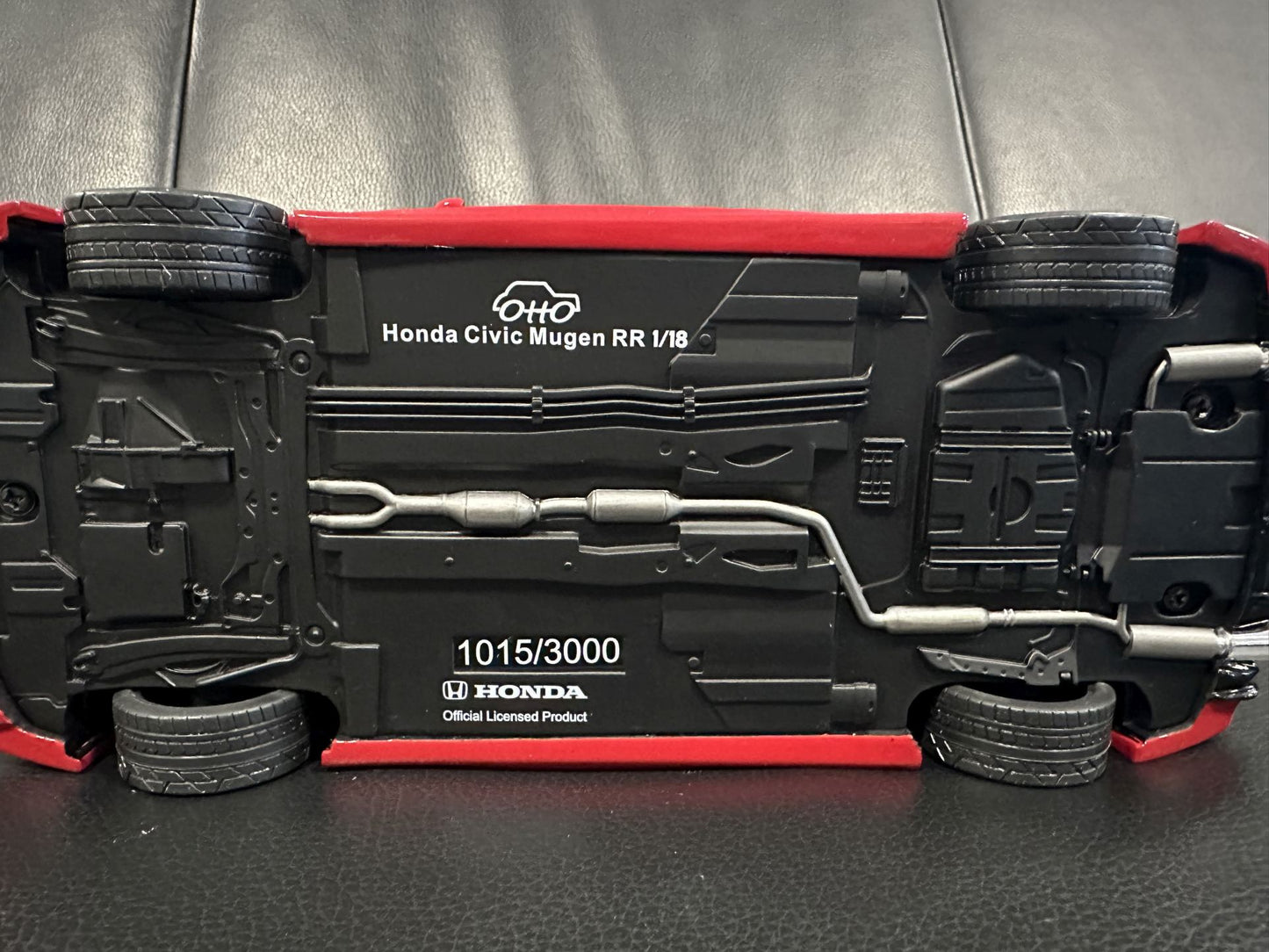 Honda Civic Mugen RR Milano red Limitiert 1015/3000 1:18 OTTO OT1019 Хонда Сивик Р червен Лимитирана