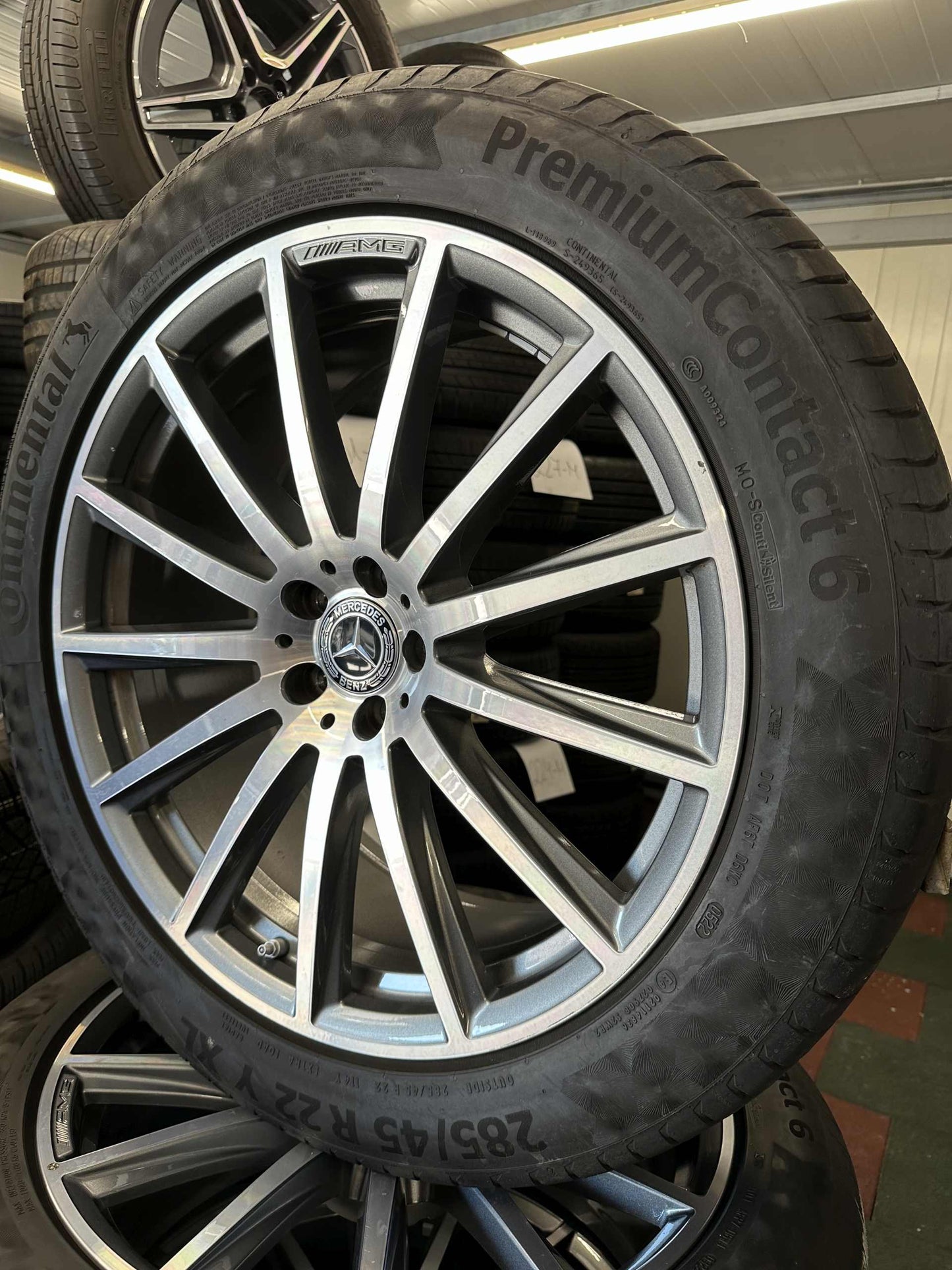 Оригинал Mercedes GLS X167 22 Zoll Мерцедес GLS X167 W167 22 цола AMG алуминиеви джанти летен комплект летни гуми