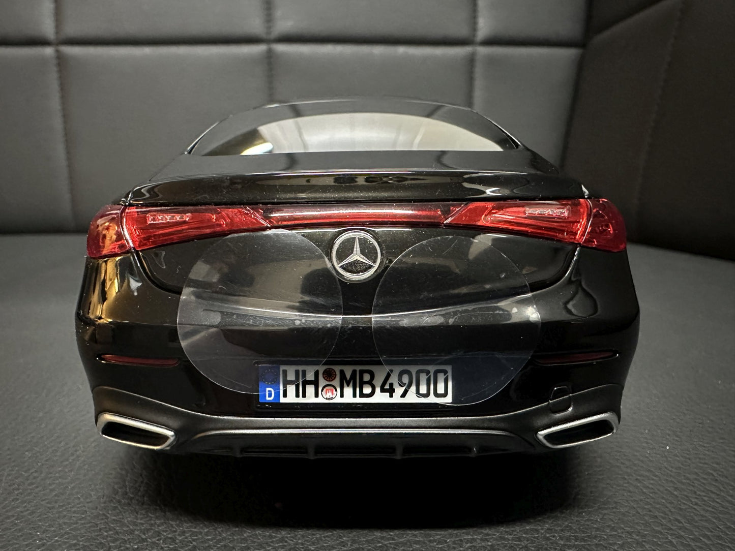 Mercedes Benz CLE W236 black 1:18 NOREV 183937 Мерцедес Бенц ЦЛЕ черен отваряем