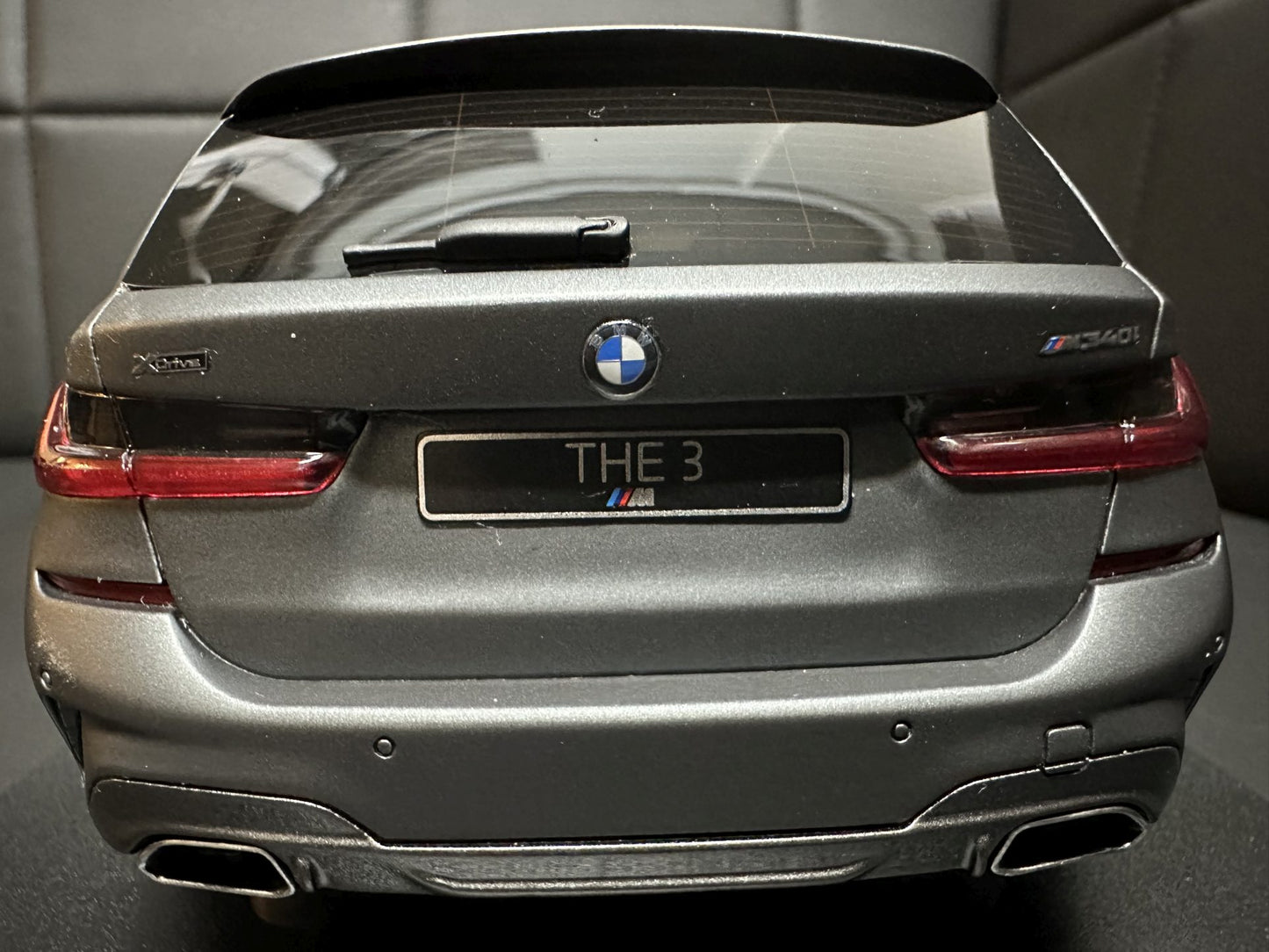 Bmw M340i G21 Kombi 2019 frozen grey 1:18 GT Spirit GT471 Бмв M340 Комби сив мат 2019